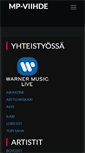 Mobile Screenshot of mp-viihde.net
